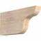 Ekena Millwork Carmel Smooth Rafter Tail, Douglas Fir, 3 1/2"W x 12"H x 24"L RFT04X12X24CAR00SDF - alternate 1